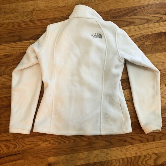 White North Face fleece coat - Picture 2 of 2